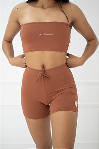 Shorts Aurora Marrom