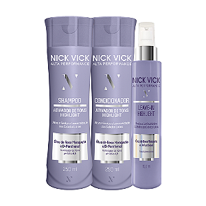 Kit Highlight Ativador de Tons Loiros