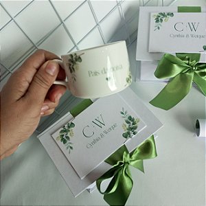 Caixa Convite Padrinhos/ Pais dos noivos