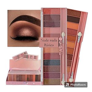 PALETA DE SOMBRAS - NUDE NADA BÁSICO - JASMYNE