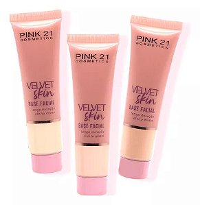 BASE FACIAL VELVET SKIN  - Médio - PINK 21