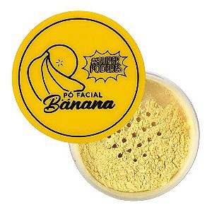PÓ FACIAL BANANA - SUPER PODERES