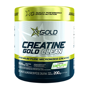 Creatine Gold Clean 100% Pura (200g)