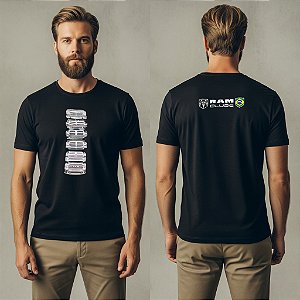 Camiseta Ram Clube Brasil - Bamboo Grades