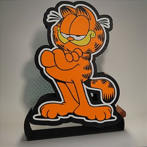 Luminária Gato Laranja