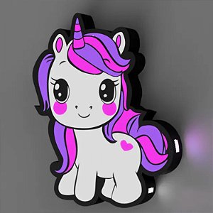 Luminária Baby Unicórinio