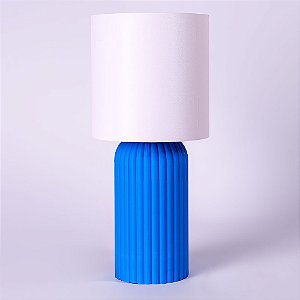 Luminária Slim Azul