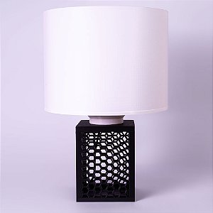 Luminária Aro Preta