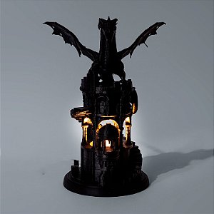 Luminária Dragão Castelo