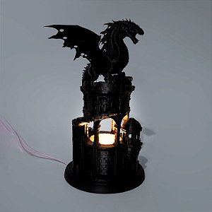 Luminária Dragão Castelo