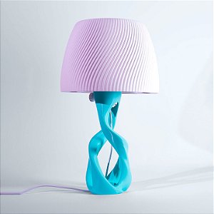 Abajur de Mesa Espiral