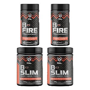 2X KIT EMAGRECEDOR FOGO NO CACHORRO(B-FIRE + B-SLIM) - 13 NUTRITION #DESCONTO
