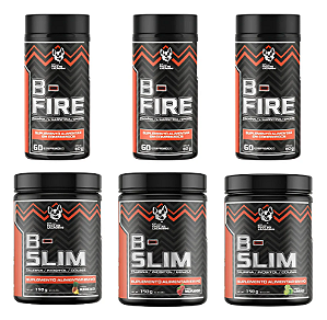 3X KIT EMAGRECEDOR FOGO NO CACHORRO(B-FIRE + B-SLIM) - 13 NUTRITION #DESCONTO