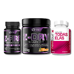 KIT LINDA E MAGRA (Z-FIRE + Z-DRY + TODAS ELAS) - ZERUM LABZ #DESCONTO