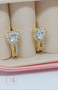 Brinco Coração Click