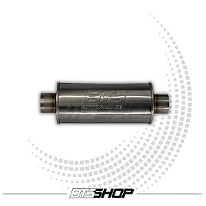 Abafador Bts Inox 430 Escovado Redondo 300mm X 2.1/2"
