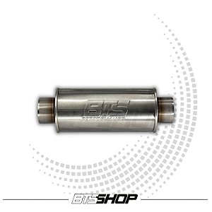 Abafador Bts Inox 430 Escovado Redondo 300mm X 3"