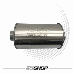 Abafador Inox Escovado 300mm 3.0pol Bts Performance D-7.5pol