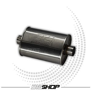 Abafador Bts Inox 430 Oval 300mm X 2.1/2"