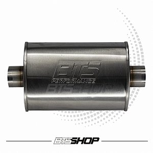 Abafador Bts Inox 430 Oval 300mm X 3"