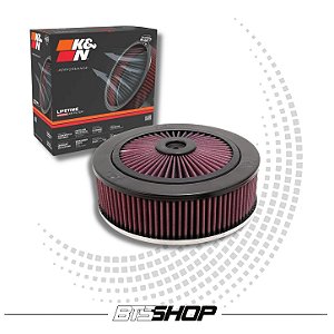 Filtro Ar Esportivo Redondo Carburador V8 Universal K&N 9"Pol