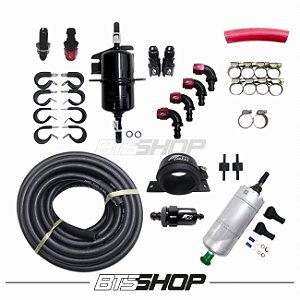 Kit linha de combustível com retorno para injeção eletrônica com bomba Bosch
