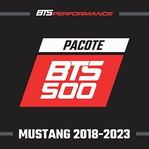 Pacote BTS500 para Ford Mustang GT e BLACK SHADOW 5.0L de 2018-2023