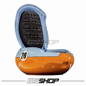 Cadeira Egg customizada - Versão Gulf Racing