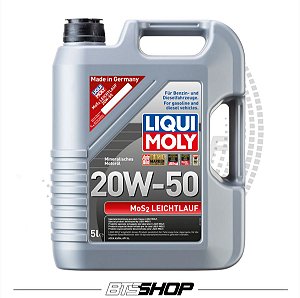 Óleo para Motor 20W-50 MoS2 Baixo Atrito Liqui Moly