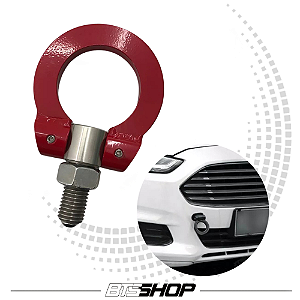 Gancho De Reboque Trava Flexível Resistente Para Furação M16 x 32 passo rosca 2.0