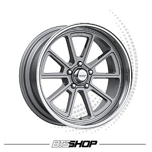 Jogo de Rodas American Racing Draft Vintage Aro 18X10 - 18X8 Ford Maverick