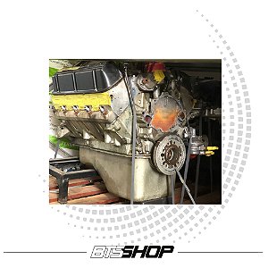 Motor Forjado Cabeçote de Alumínio Edelbrock Ford V8 351W