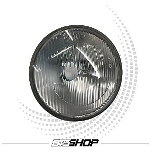 Farol Redondo 180mm Cibie Bitodo Universal Opala C10 Corcel