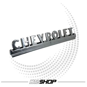 Emblema Lateral do Capô Original GM Chevrolet Boca de Sapo