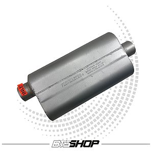 Abafador FlowMaster Serie 50 460mm 5x10 3.0"Pol 1e 1s C Desvio