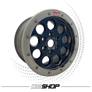 Roda Aro 17 Tala 8 6x135 SVT Ford F150 Preto C Grafite