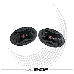 Alto Falante Triaxial Foxer 6x9 140w FZ.69T Preto (Par)