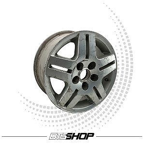 Roda Aro 14 Tala 7 5x100 VW Golf Sapão 02-06 S4200 Prata