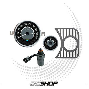 Conjunto Painel De Instrumentos Retrô Versão 200Km/h VW Fusca