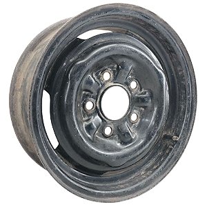 Roda Aro 14" Tala 5" 5x120 Paralela Furação GM Preto