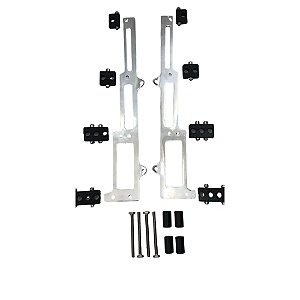 Régua Guia do Cabo de Velas Cromado P/ Motor GM V8 350 (Par)