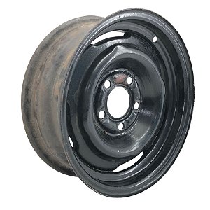 Roda Aro 14 Tala 5 5x114 Ferro Paralela Ford Maverick (Par)