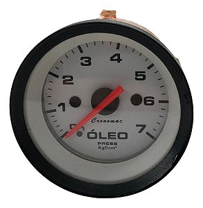 MANÔMETRO PRESSÃO DE ÓLEO UNIVERSAL CRONOMAC