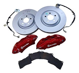 Kit Disco De Freio Dianteiro Upgrade Brembo Mustang 07-12