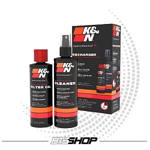 Kit de Limpeza do Filtro de Ar Esportivos K&N Recharger Universal (Kit)