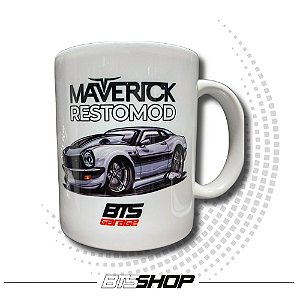 Caneca Ford Maverick Cinza Restomod