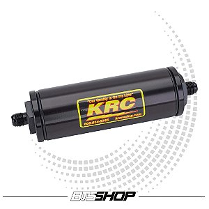 Filtro de Combustível KRC  10AN / AN10 - 100 Microns - Preto