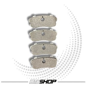 PASTILHA DE FREIO DE CARBONO TRASEIRA COBALT GM CORVETTE Z06 2006-2013