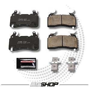 Pastilha de Freio Ceramica/Carbono Dianteira PowerStop Camaro 2010-2015