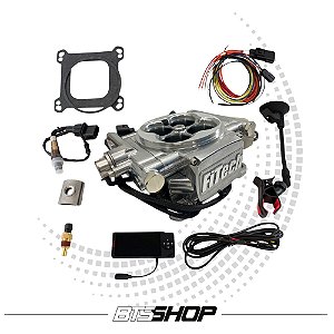 Kit Injeção Eletrônica FiTech GO EFI4 Quadrijet Polido 600HP 30006